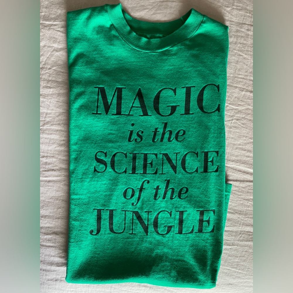 Vintage Magic is the Science of the Jungle The Body Shop Cotton Y2K T Shirt